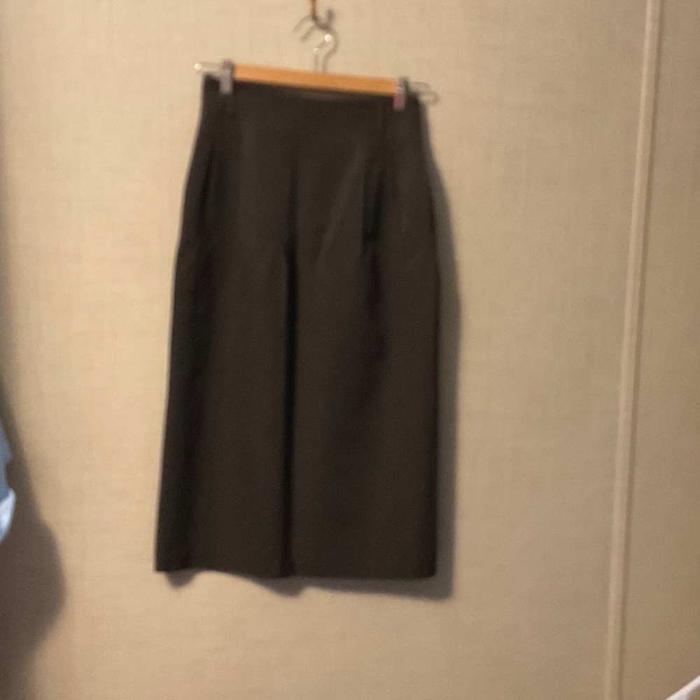 Chic Black A-Line Women's Skirt - Picture 1 of 5